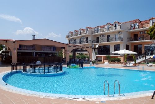 Hotel Alexander ลากานาส ภายนอก รูปภาพ